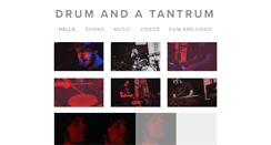 Desktop Screenshot of drumandatantrum.com